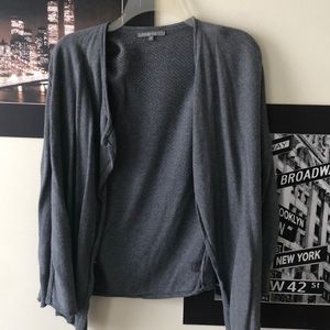 Grey cardigan